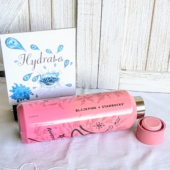 BLACKPINK + STARBUCKS® 2023 Collaboration Tumbler New! - Picture 7 of 7
